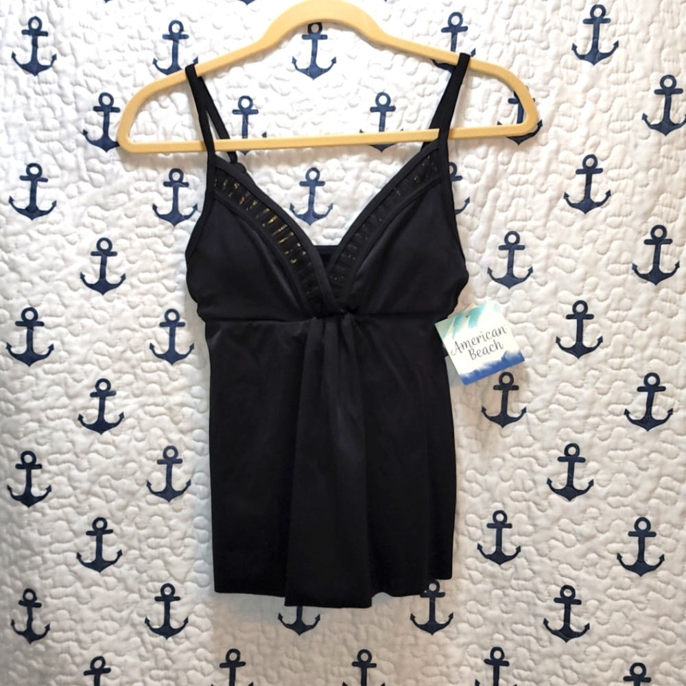 NWT Women's Tankini American Beach Size S - Picture 3 of 5